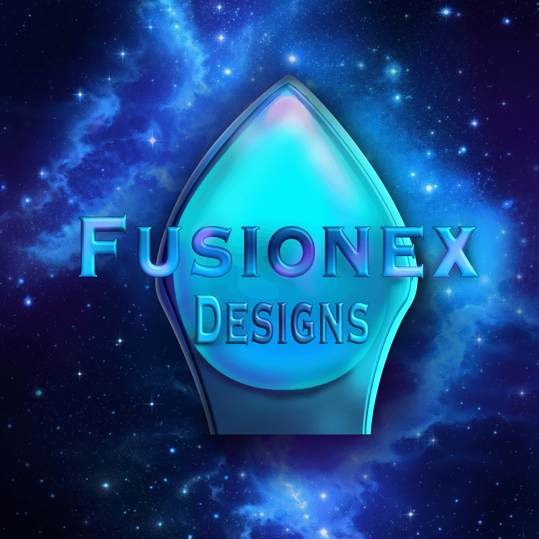 Noverionex cosmic logo concept