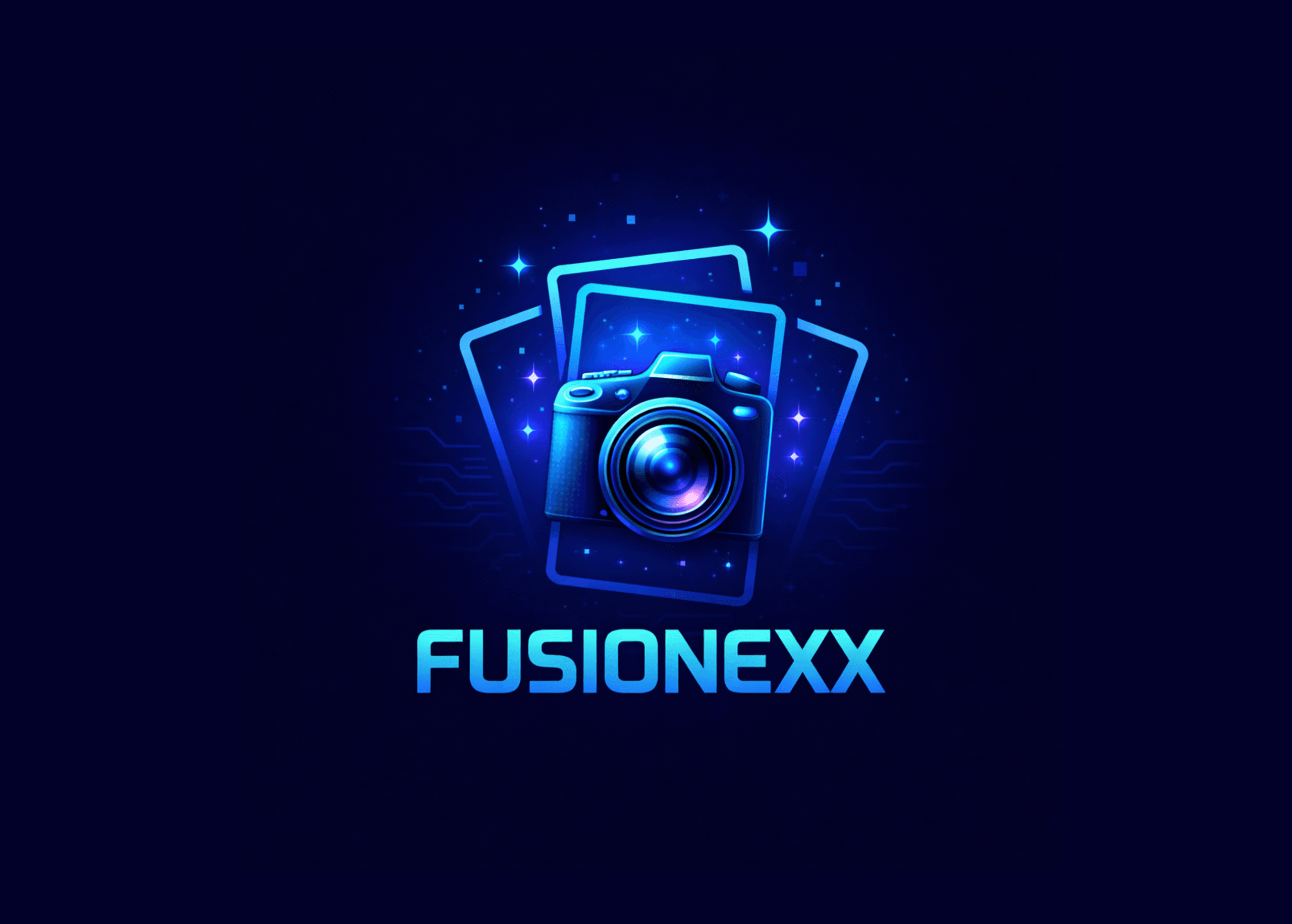 Noverionexx camera logo concept